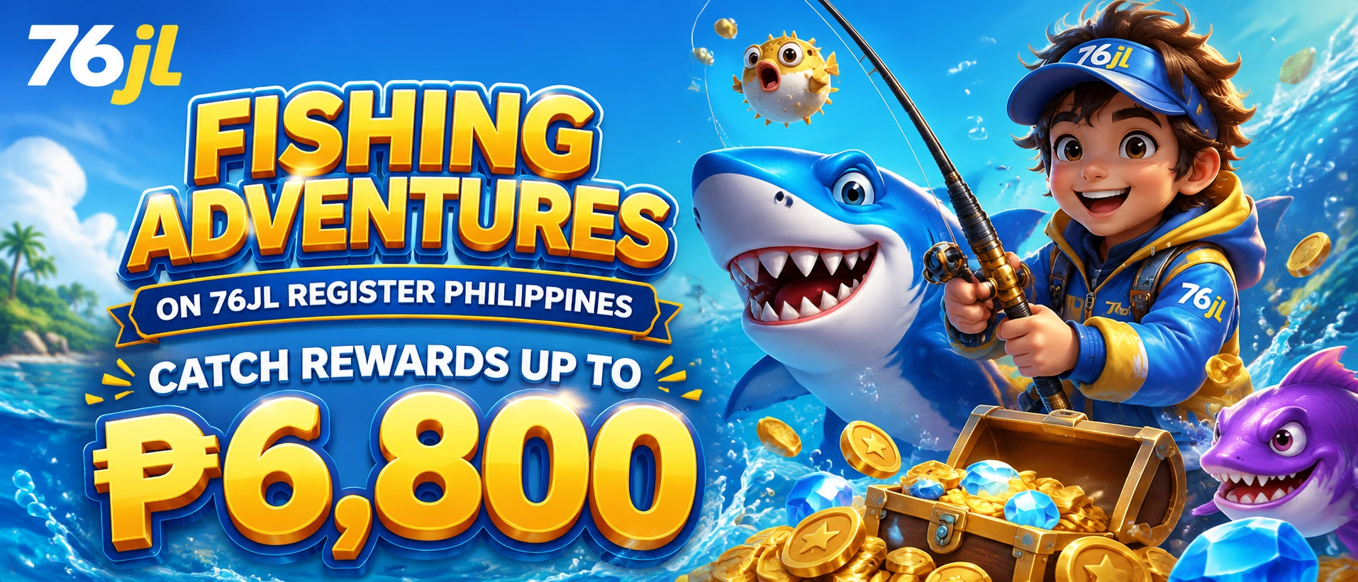 76JL fishing games banner 1