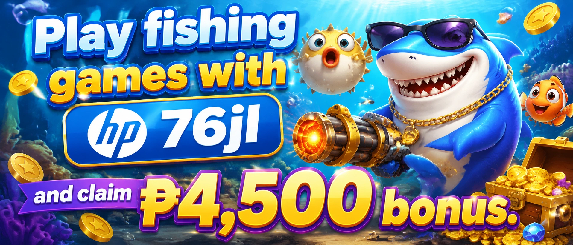76JL fishing games banner 2